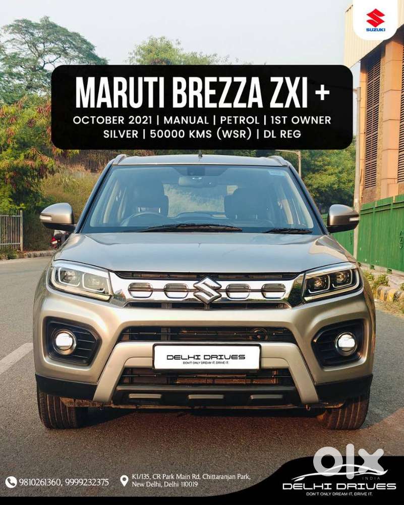 Maruti Suzuki Vitara Brezza Zxi +, 2021, Petrol