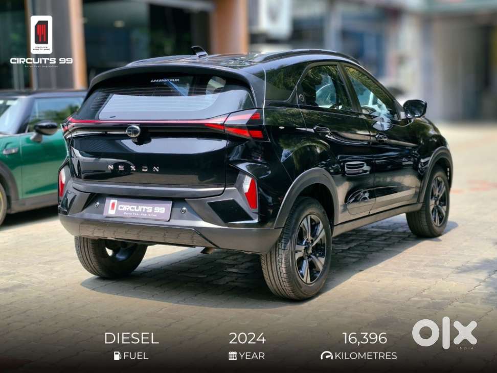 Tata Nexon Xza Plus Diesel Dark Edition, 2024, Diesel