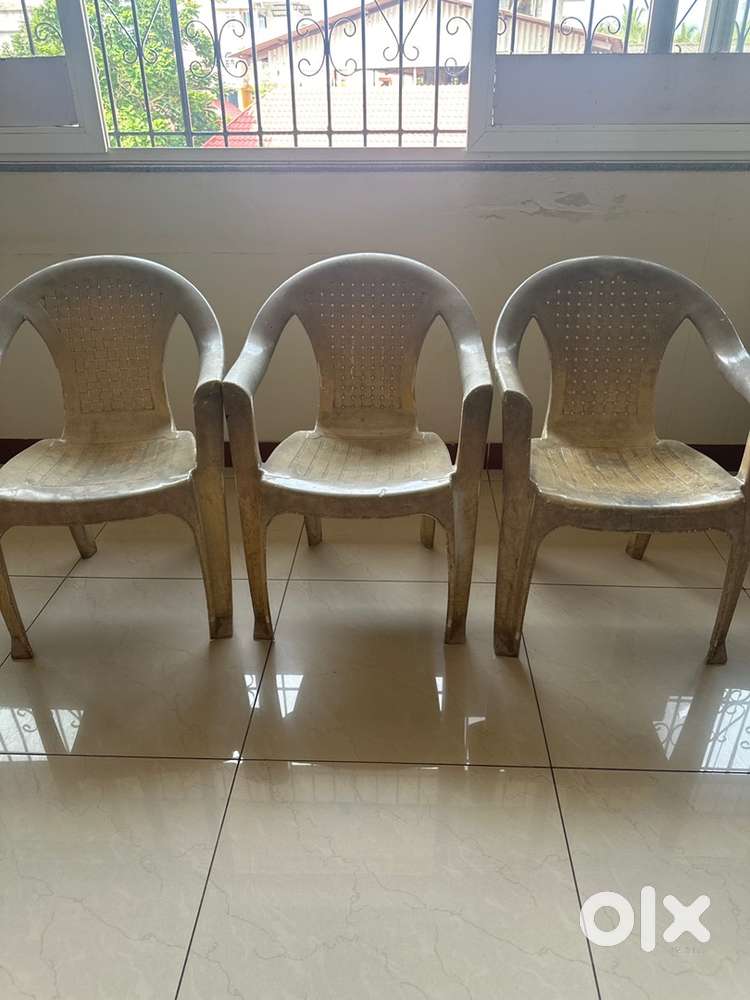 Plastic chairs