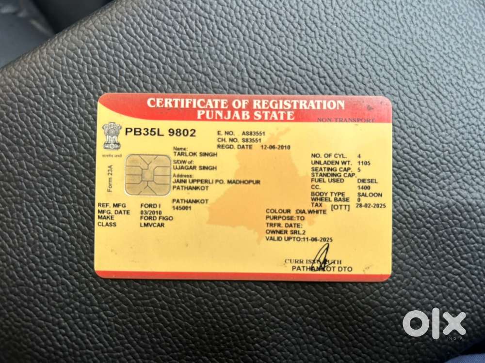 Ford Figo Diesel 2010 Years All Car Ok Not Single Problem