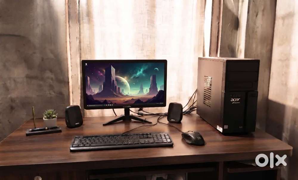 Intel i3 10th Gen PC + Monitor | 8GB RAM | 256GB SSD | Full Setup