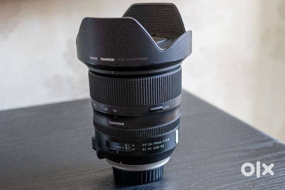 Tamron 24-70 F2.8 Nikon 24-120 F4 and Sigma Art 35 F1.4 F Mount lenses