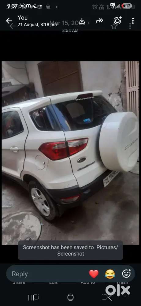 Ford Ecosport 2017 Diesel 47800 Km Driven