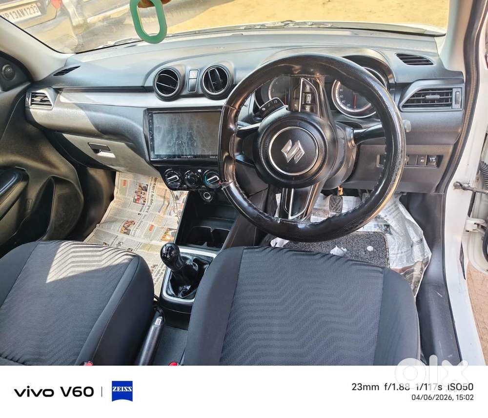 Swift Vxi Cng On Paper, Wall Maintained