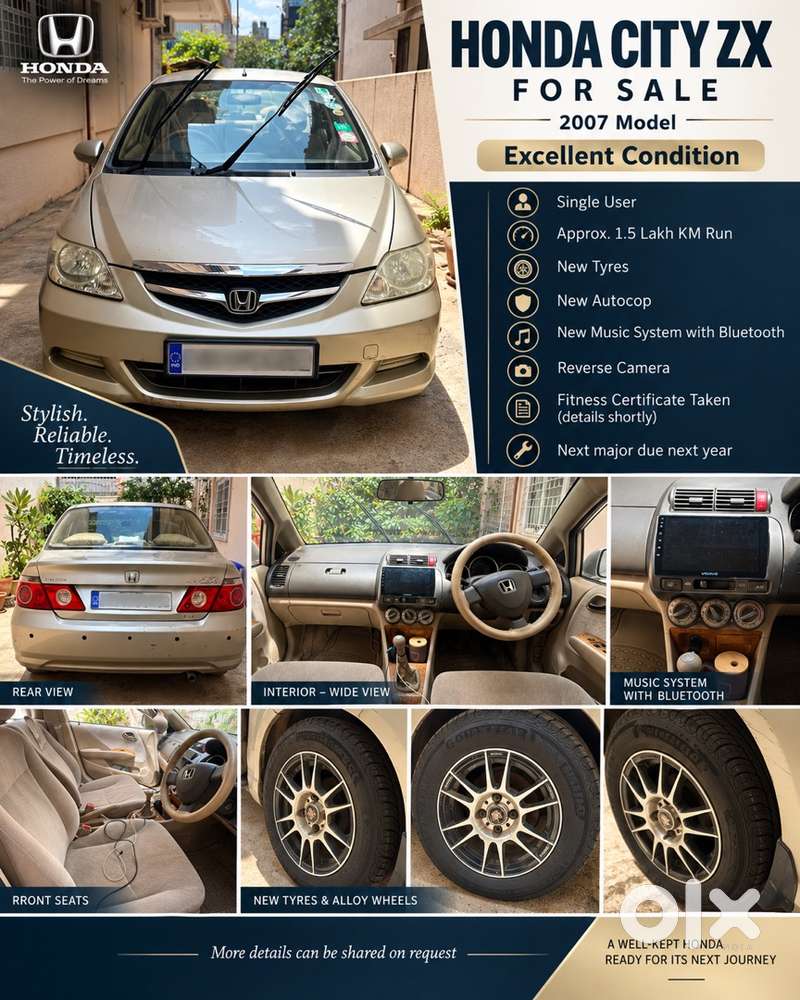 Honda City Zx Petrol 2007
