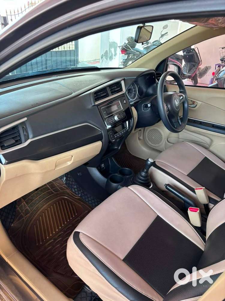 Well-maintained Honda Amaze Petrol-dark Grey,company Service For Sale