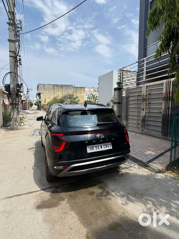 2023 Hyundai Creta Petrol Automatic Black Colour