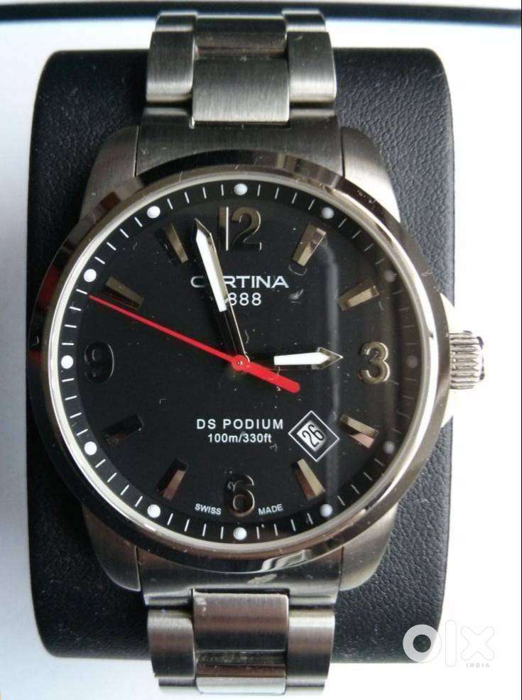 Certina 1888 DS Podium watch with date. Box piece. In great