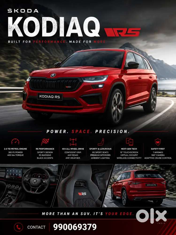 Skoda New Kodiaq Rs 2026
