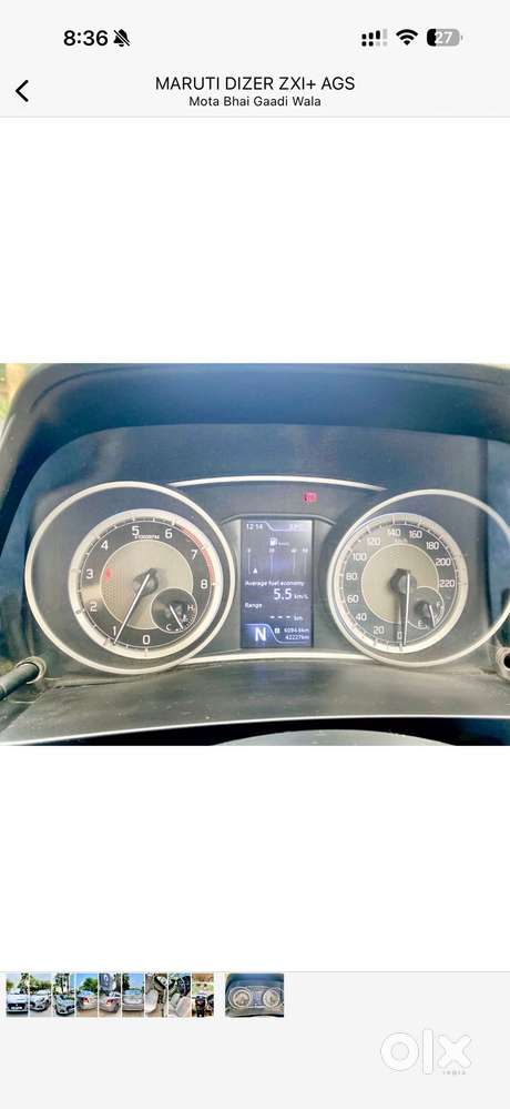 Maruti Suzuki Swift Dzire Amt Zxi Plus, 2021, Petrol