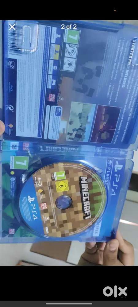 Minecraft Bedrock Edition PS4 CD