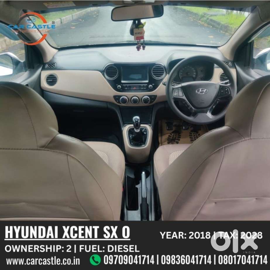 Hyundai Xcent Sx 1.2 (o), 2018, Diesel