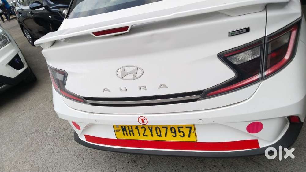 Hundai Aura S Model With Petrol And Cng Just 4 Month Used