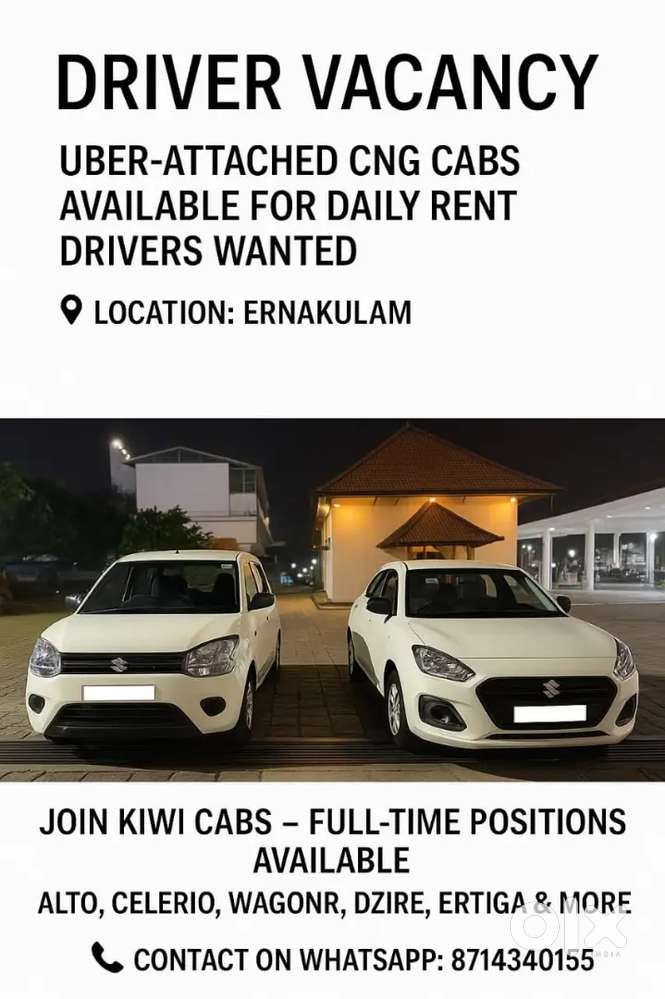 Uber Driver Needed  Daily Rent