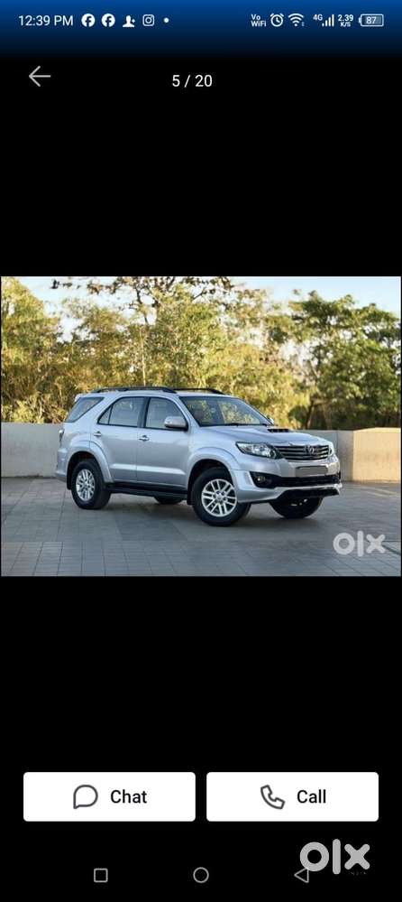 Toyota Fortuner 2011-2016 4x4 At, 2016, Diesel