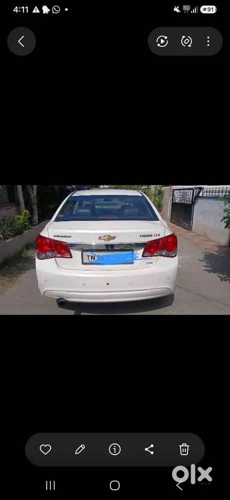 Chevrolet Cruze 2012 Ltz Diesel (manual - Top End)