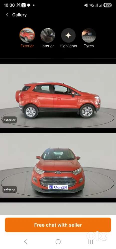 Ford Ecosport 2014 Petrol Well Maintained