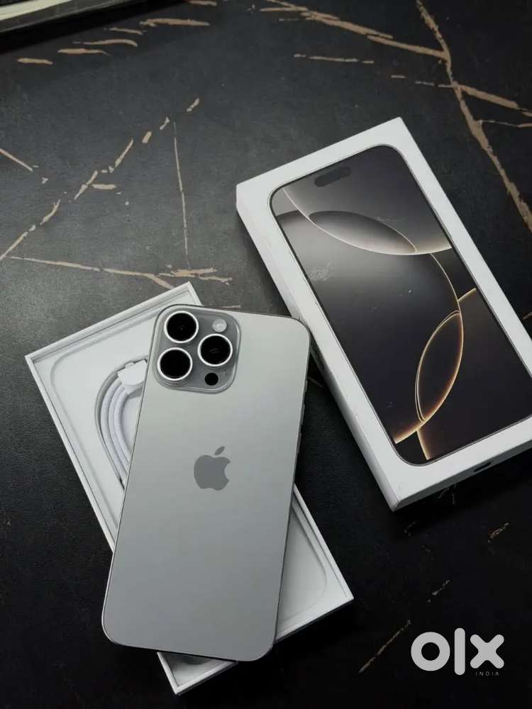 iPhone 16 pro max - 256GB golden colour 2 month used