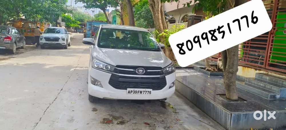 My Innova Crysta For Sale Single Hand Family Vehicle Showroom Track