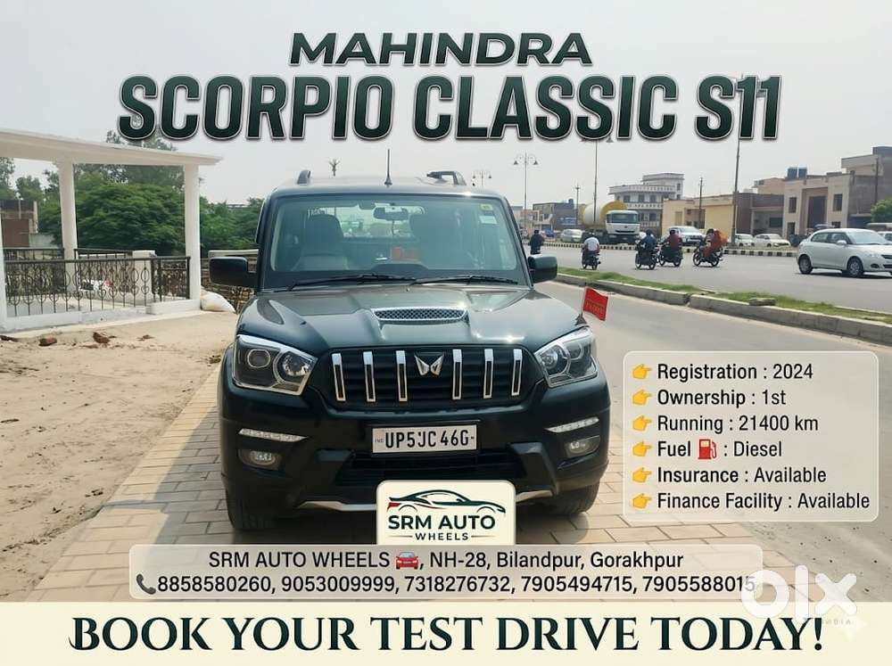 Mahindra Scorpio Classic 2.2 S 11 Mt 7 Str, 2024, Diesel
