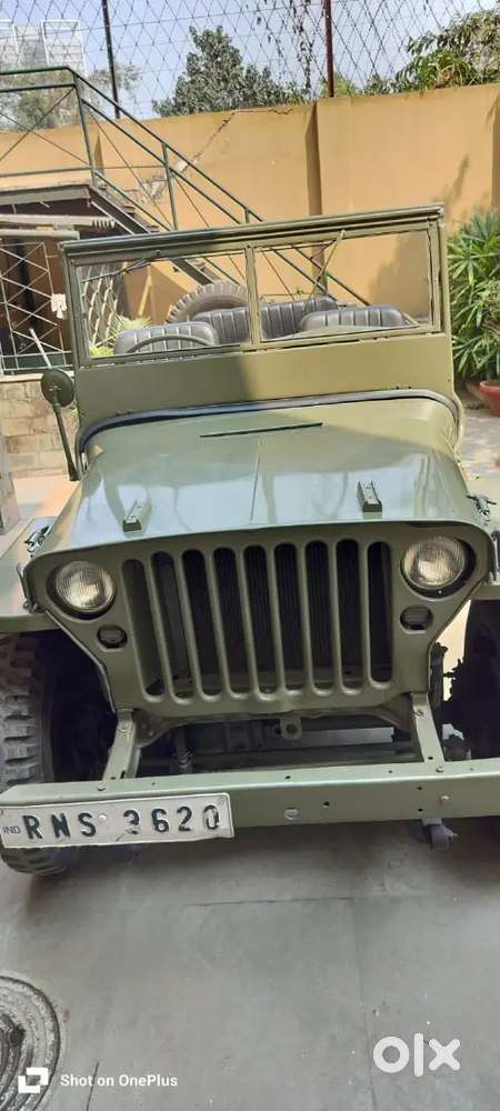 1942 Vintage Willys Jeep Restored  Bolero Di Engine  All Papers