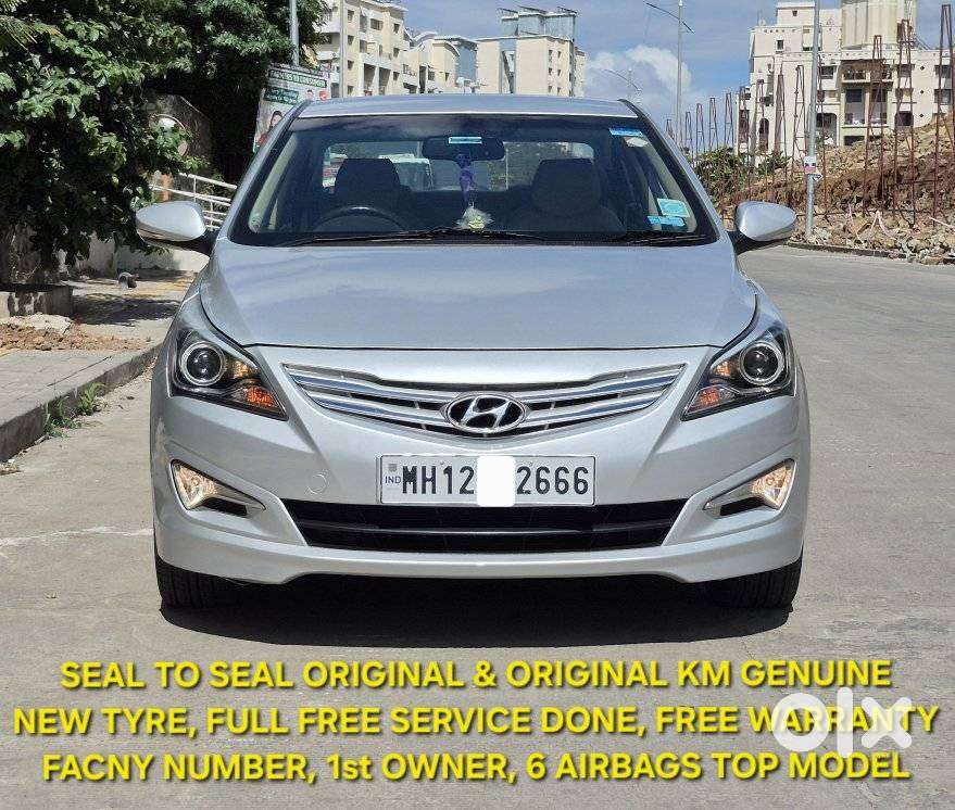Hyundai Verna 1.6 Sx (o) Vtvt, 2015, Petrol