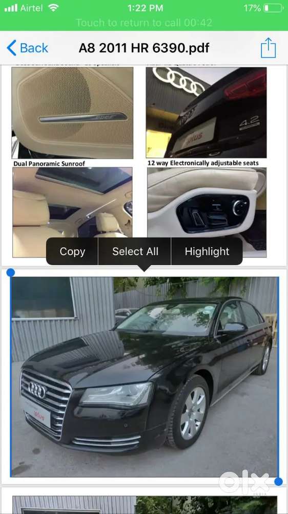 Audi A8l Immaculate Condition