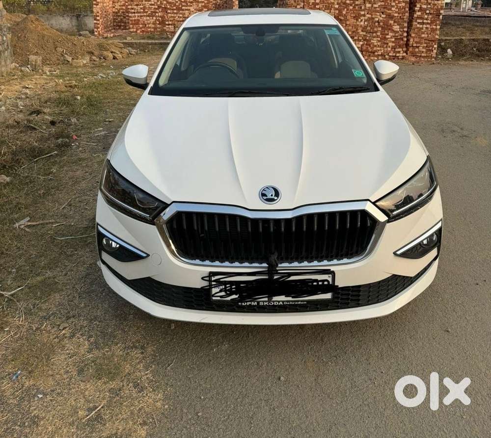 2023 Model Skoda Slavia Top End Model With Uk No Registered