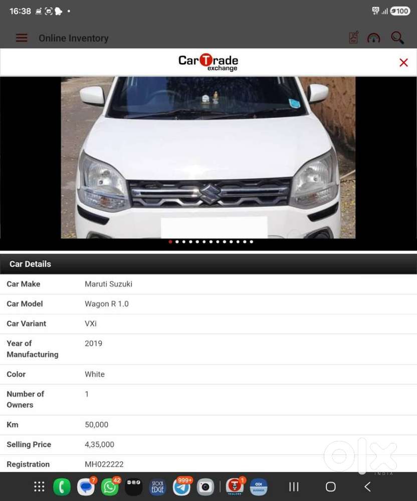 Maruti Suzuki Wagon R 1.2 Vxi, 2019, Petrol