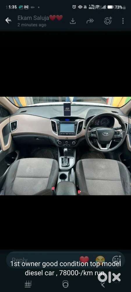 Hyundai Creta 1.6 Crdi Sx Plus At, 2016, Diesel