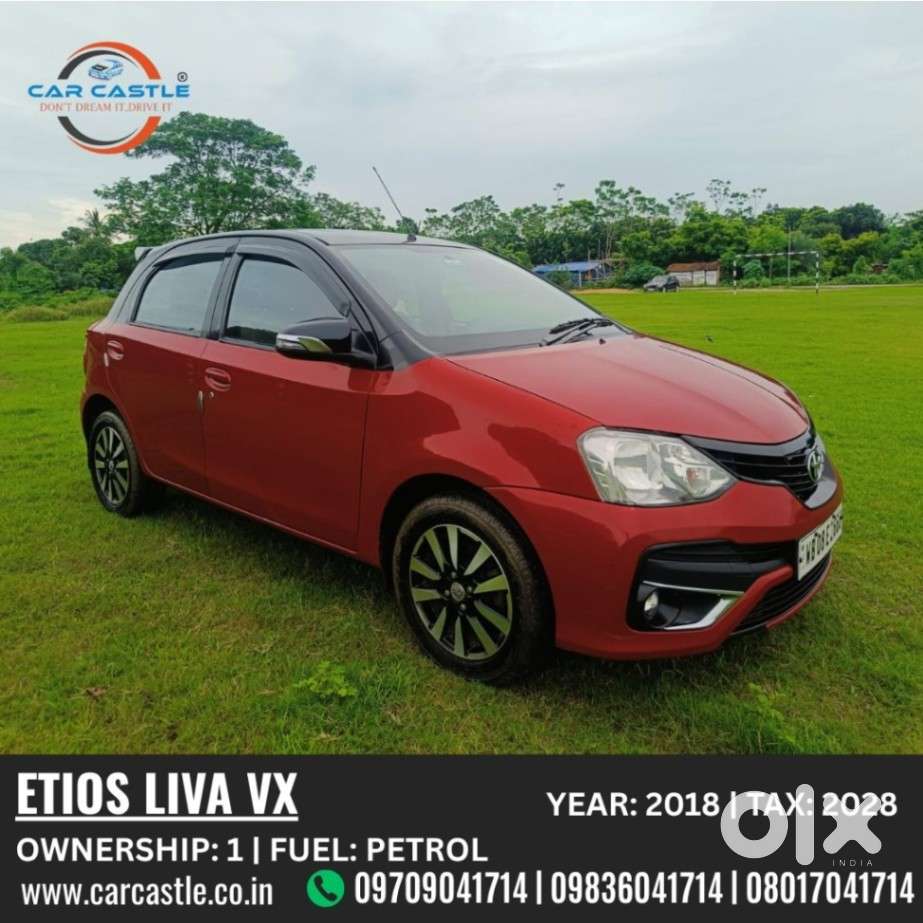 Toyota Etios Liva Vx Dual Tone, 2018, Petrol