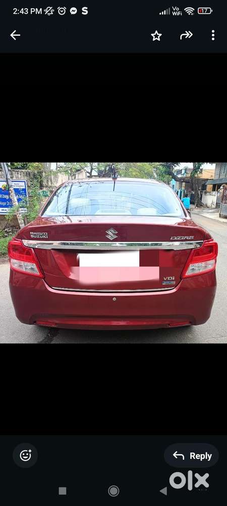 Maruti Suzuki Swift Dzire Amt Vdi, 2017, Diesel