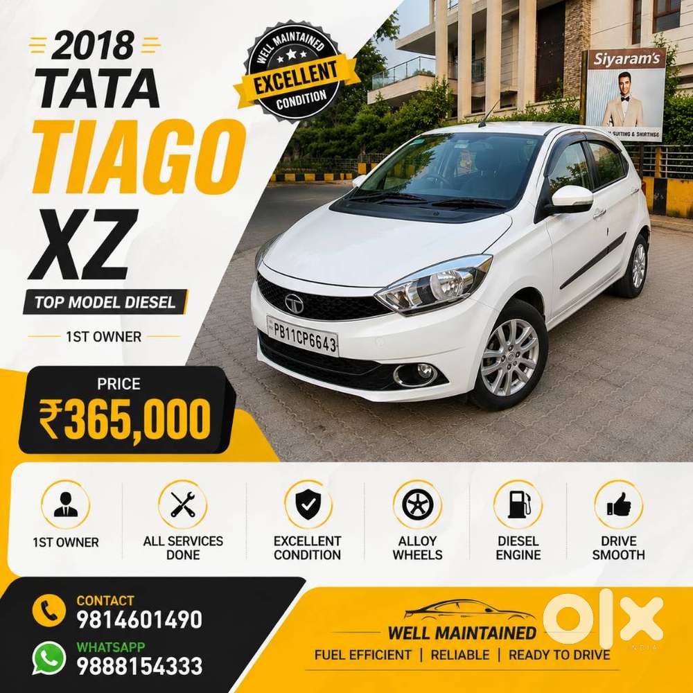 Tata Tiago 1.05 Revotorq Xz, 2018, Diesel