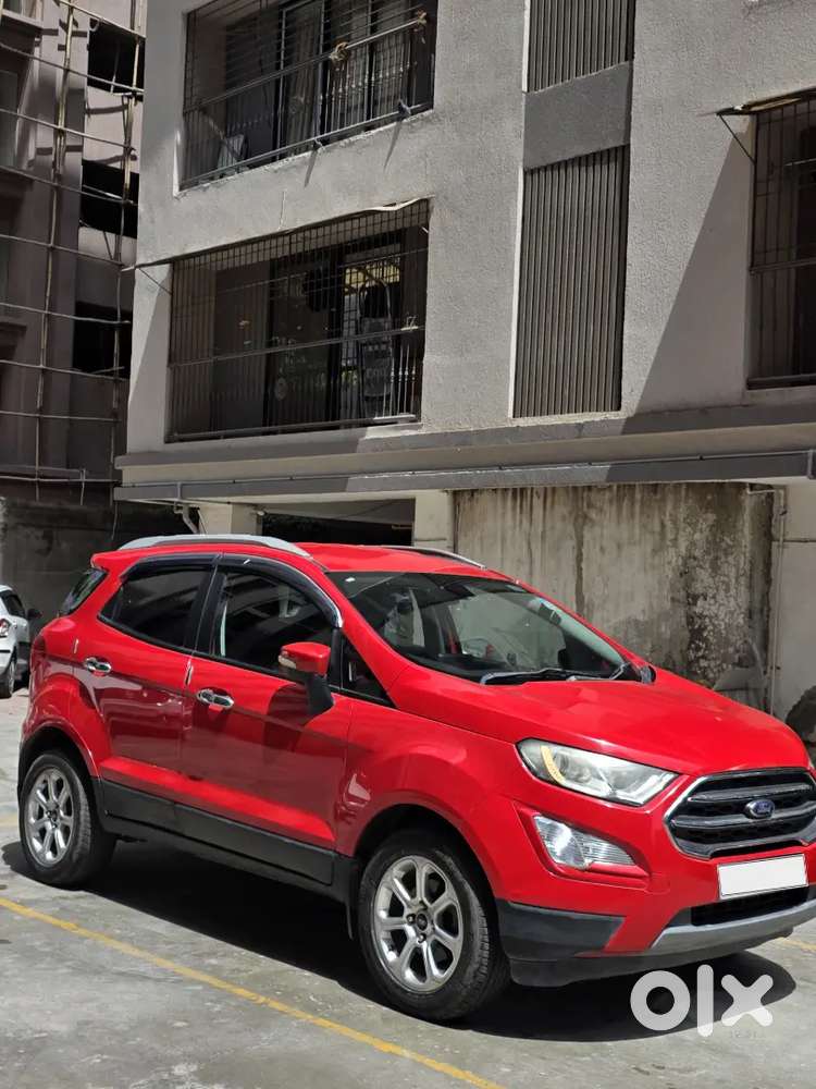 Ford Ecosport Titanium+ Automatic  Single Owner  Race Red Colour