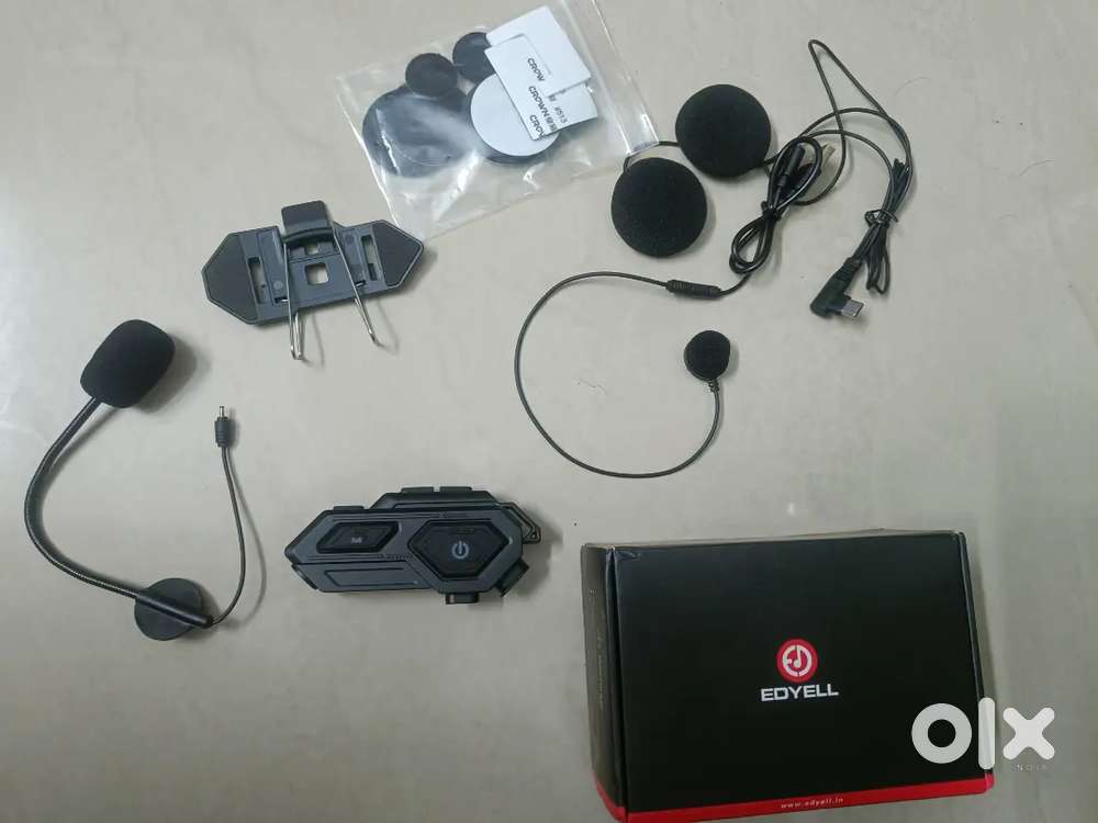 Edyell Helmet Bluetooth Headset Unused box piece TVs, Video - Main Image