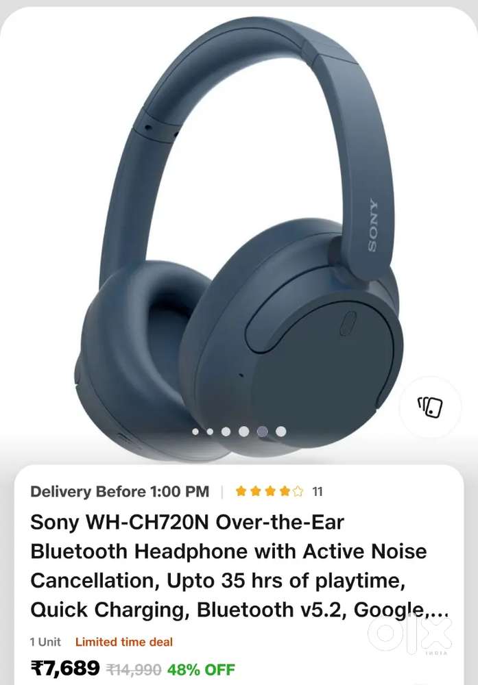 Sony wh-Ch720n headphones