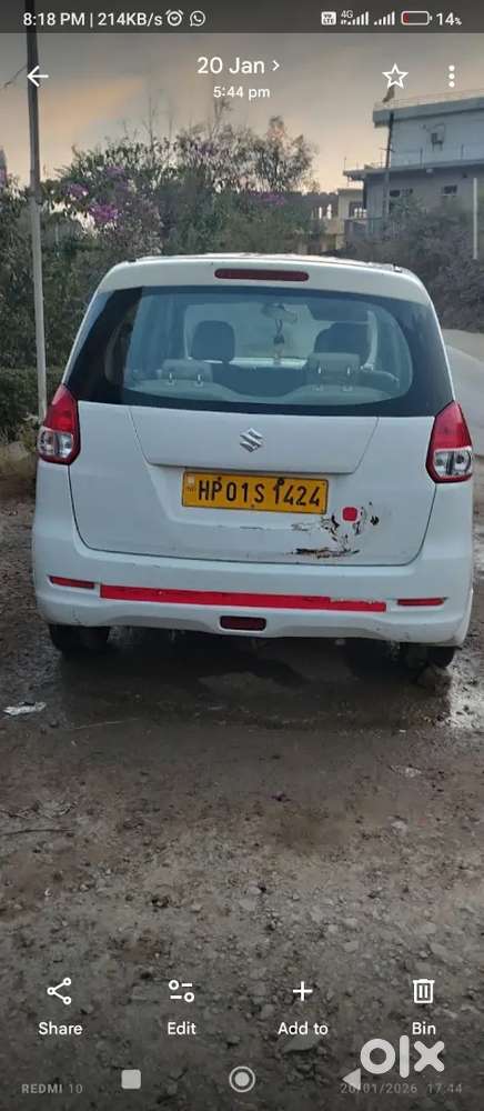 Maruti Suzuki Ertiga 2014 Second Owner