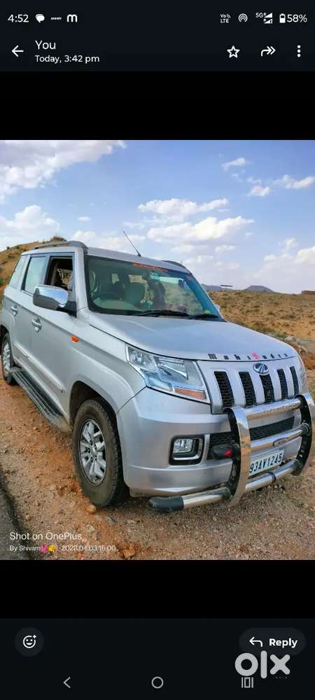 Mahindra Tuv 300 2016 Diesel 58000 Km Driven