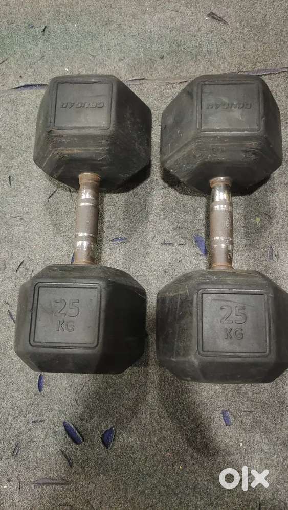 Dumbbells for sell in ranchi ( 115rs /kg)
