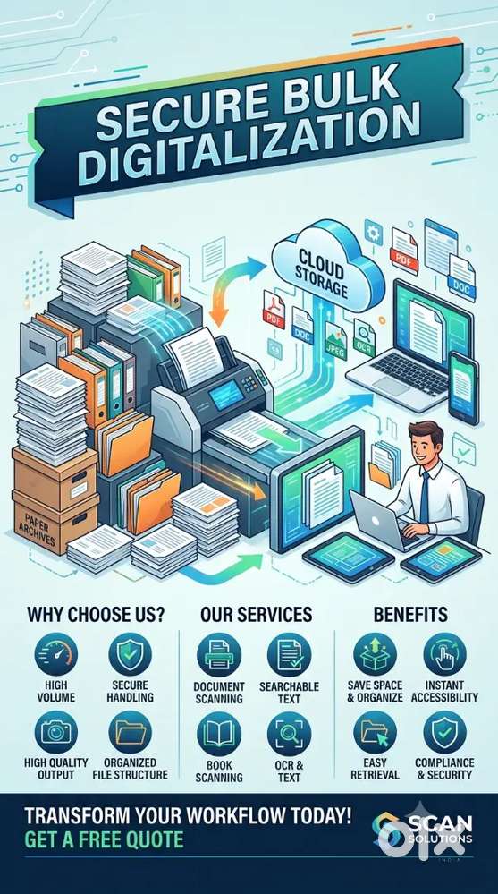 Bulk Scanning/Digitalisation Services