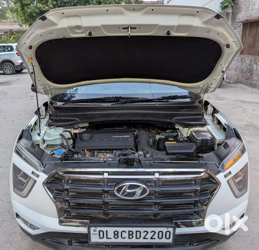 Hyundai Creta 1.4 Sx (o) Turbo Petrol Dct Dual Tone, 2022, Petrol