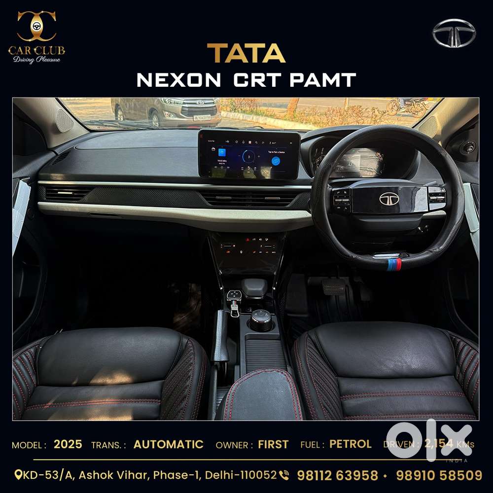 Tata Nexon Creative 1.2 Revotron Petrol 6 Amt, 2025, Petrol