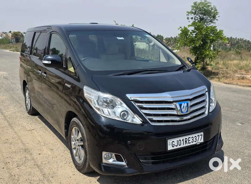 Adani Group 2013 Toyota Alphard Hybrid For Sale Driven 70500 Km