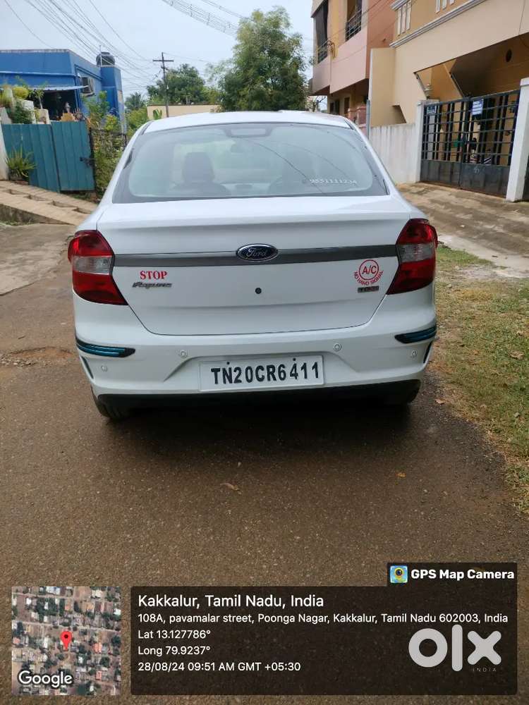 Ford Aspire Titanium Blu 2019
