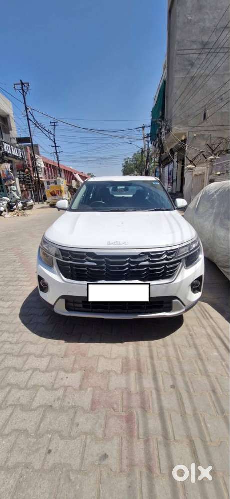 Kia Seltos White 2024 Diesel Hte-34000 Km Driven