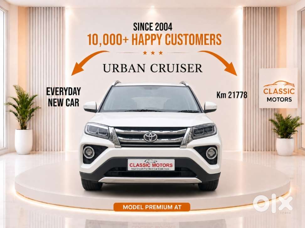 Toyota Urban Cruiser 1.5 Premium Grade At, 2021, Petrol