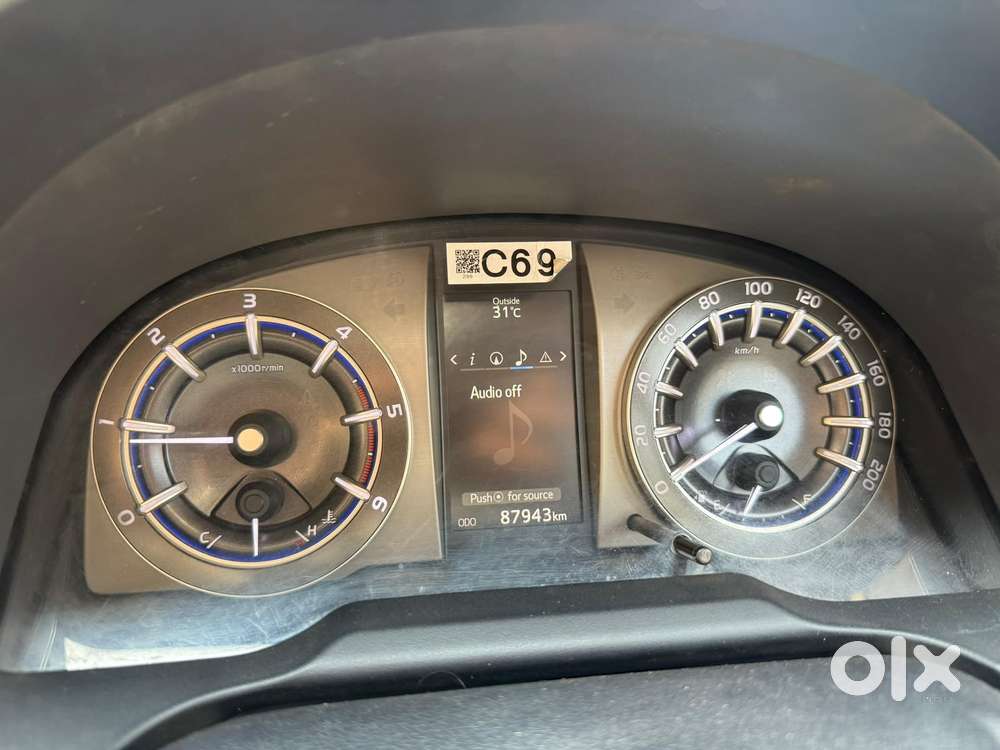 Toyota Innova Crysta 2.4 V, 2018, Diesel
