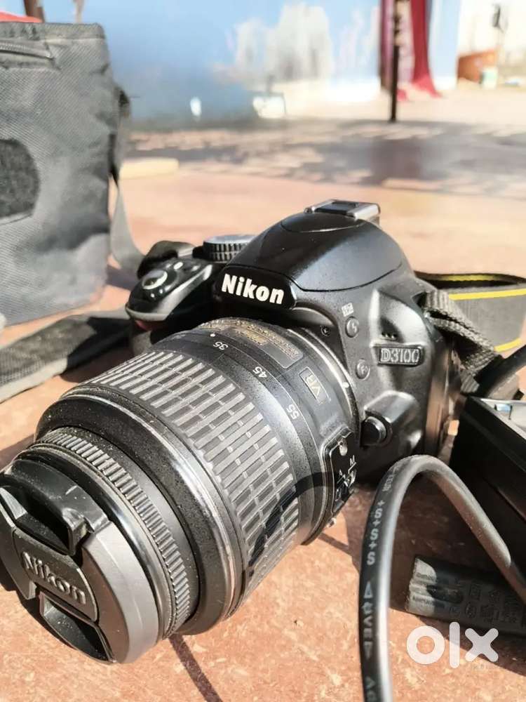 NikonD3100 witha attached 18-55mm lens  with photo+video option