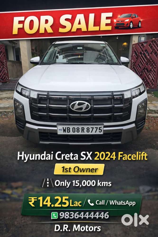Hyundai Creta Facelift, 2024, Petrol