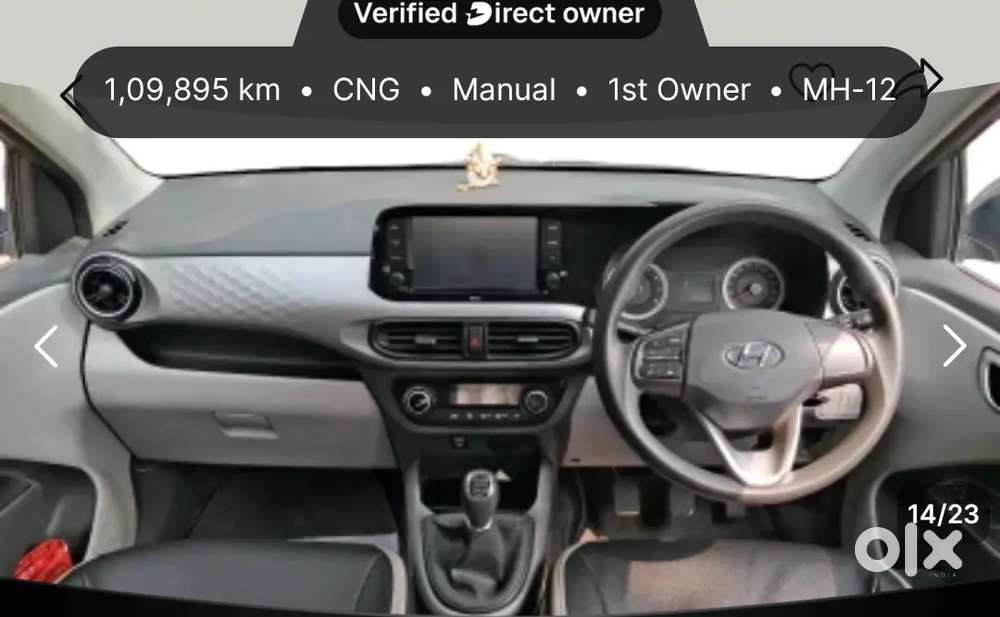 Grand I 10nios Cng In City Milage 23 And On Highway 28